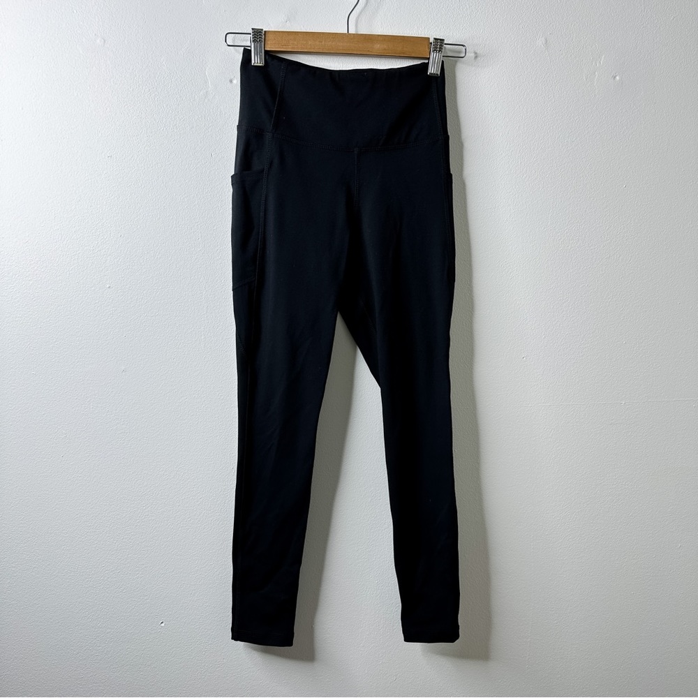 Boody High Waisted Pocket Leggings 7/8 Length Black XS